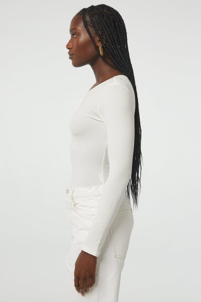 EVELYN BODYSUIT WHITE - The Line by K