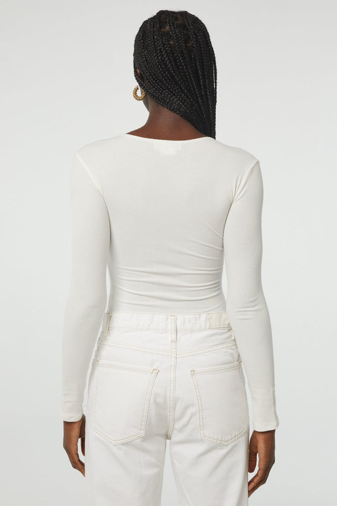 EVELYN BODYSUIT WHITE - The Line by K