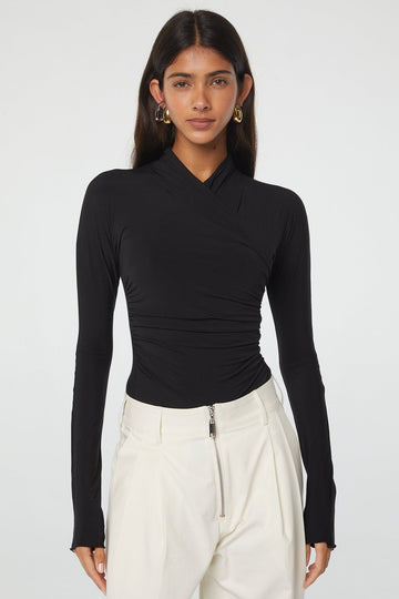 FELIX TOP BLACK - The Line by K