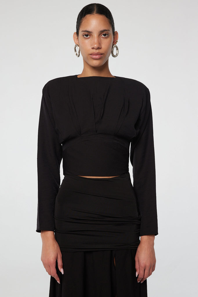 FEMI TOP BLACK - The Line by K