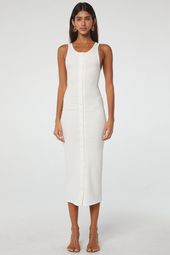 GABY II DRESS WHITE - The Line by K