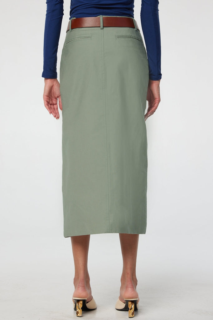 ISABEAU SKIRT DESERT GREEN - The Line by K