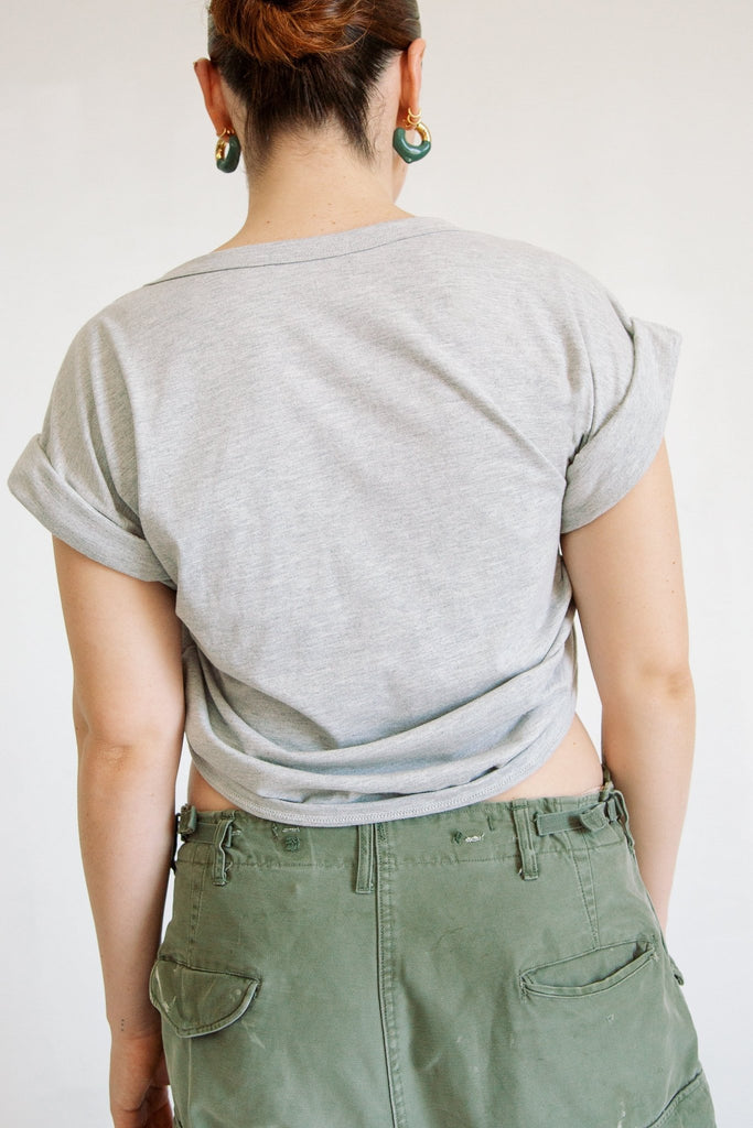 JOSEPH T-SHIRT HEATHER GREY - The Line by K
