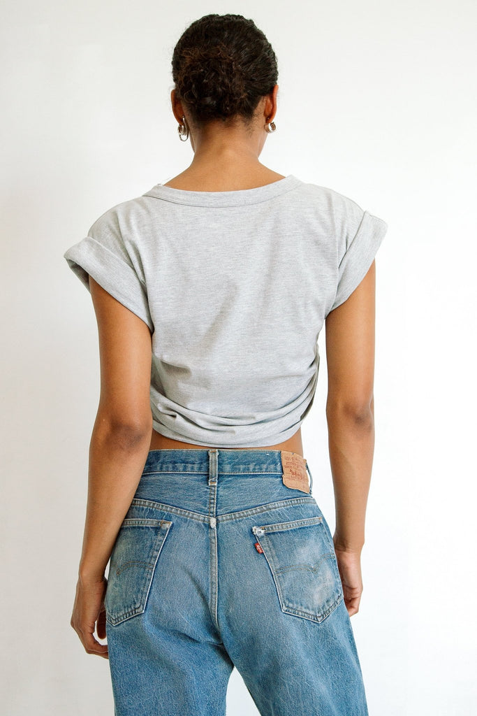 JOSEPH T-SHIRT HEATHER GREY - The Line by K