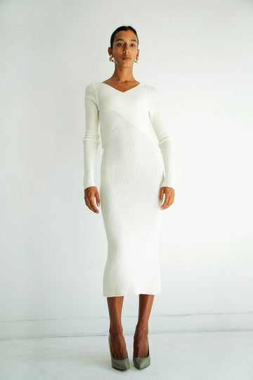 KANE DRESS IVORY - The Line by K