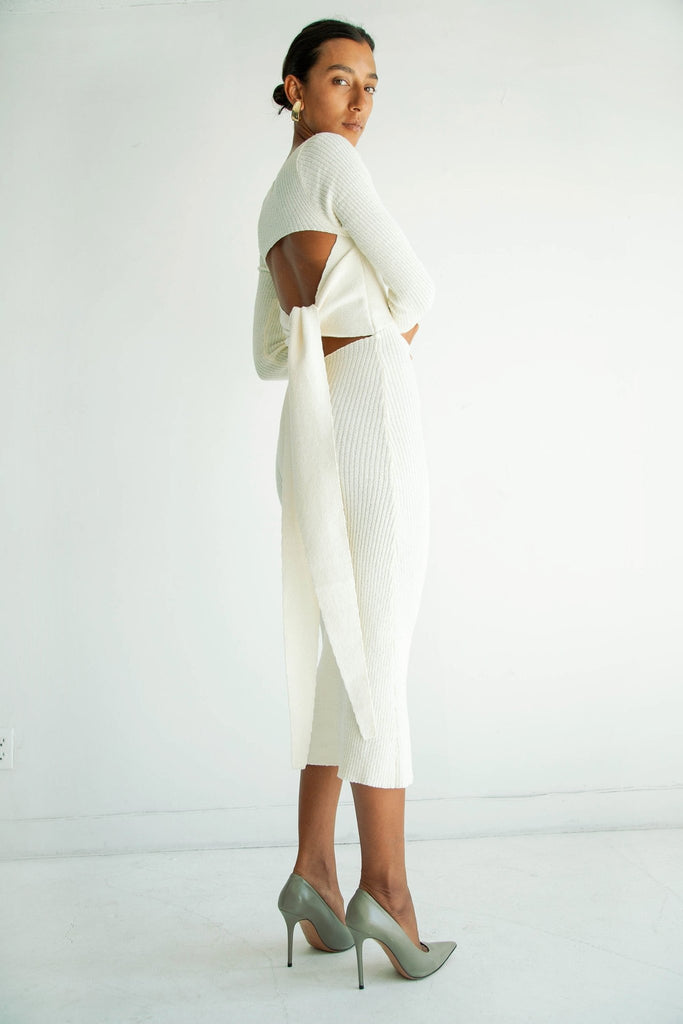 KANE DRESS IVORY - The Line by K