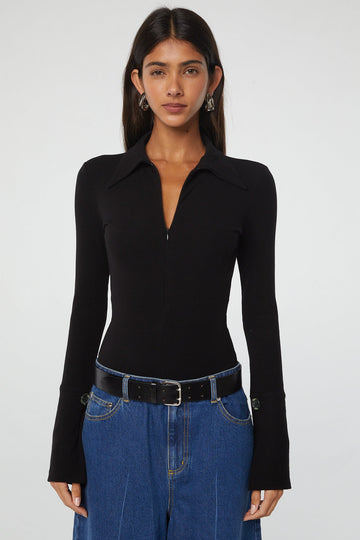 KILI BODYSUIT BLACK - The Line by K