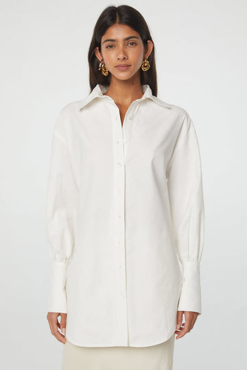 KLEIN SHIRT WHITE - The Line by K