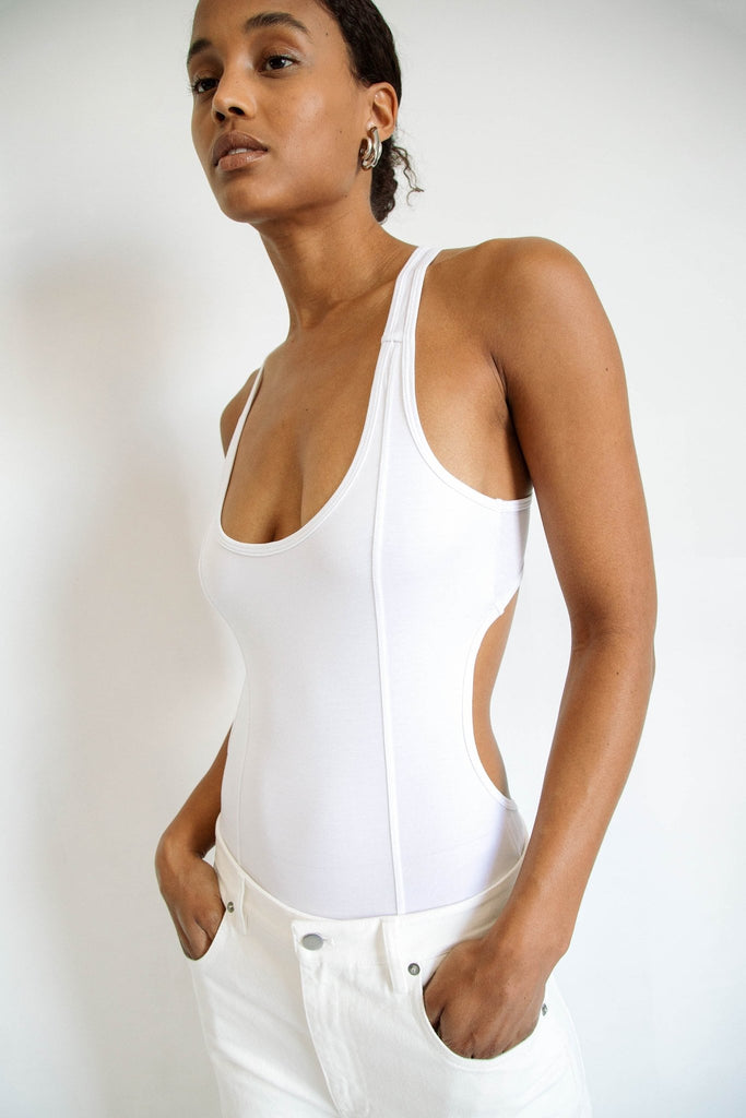 LANA BODYSUIT WHITE - The Line by K