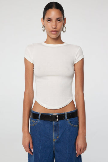 LAVI T-SHIRT WHITE - The Line by K