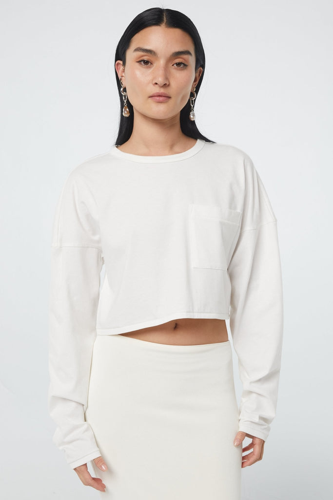 LOWENA T-SHIRT WHITE - The Line by K