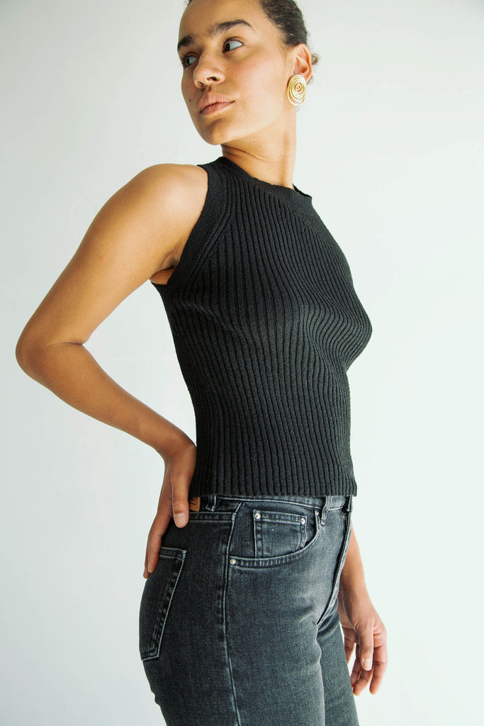 NINA TOP BLACK - The Line by K