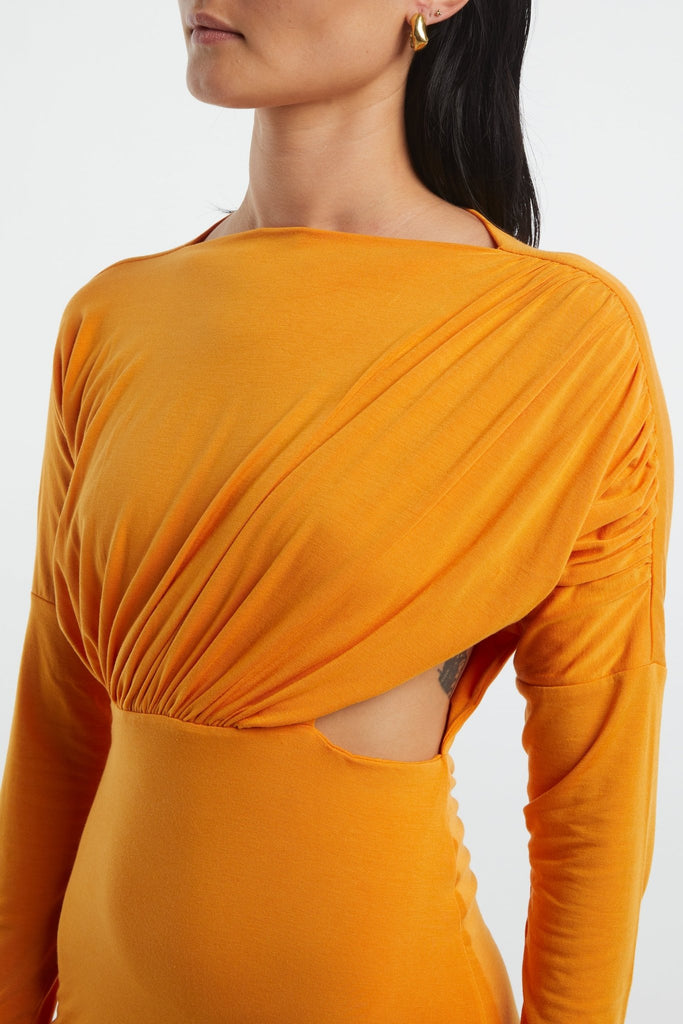 PASCAL DRESS TANGERINE - The Line by K