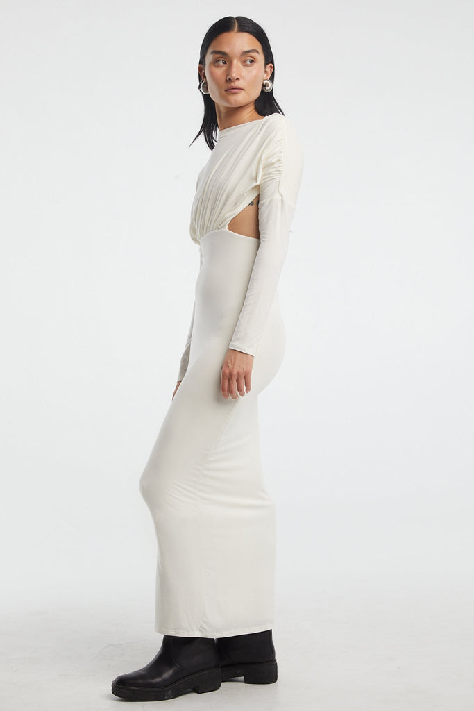 PASCAL DRESS VANILLA - The Line by K