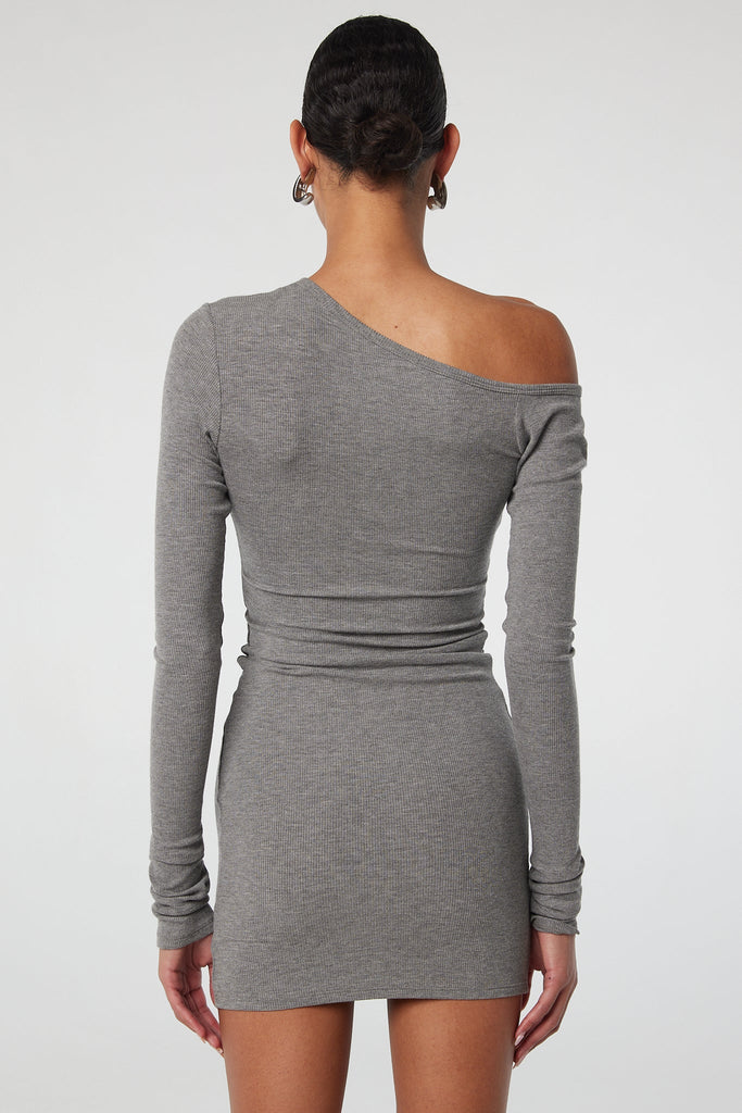 RORI DRESS HEATHER GREY - The Line by K