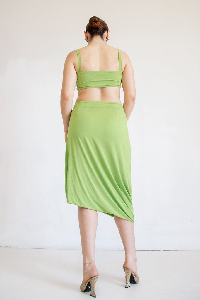 SANDER SKIRT APPLE GREEN - The Line by K