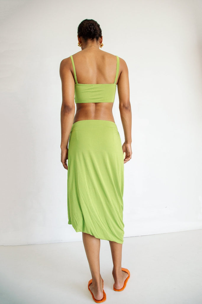 SANDER SKIRT APPLE GREEN - The Line by K