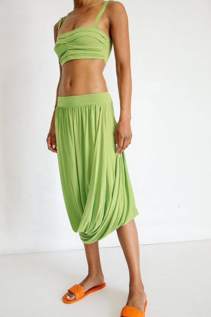 SANDER SKIRT APPLE GREEN - The Line by K