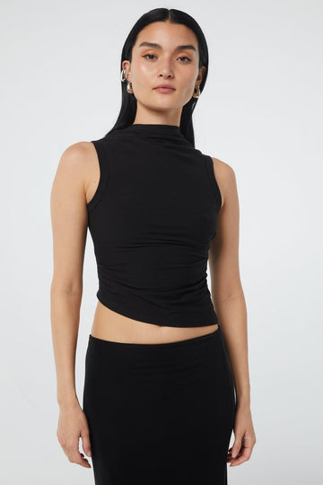 SELMA TANK TOP BLACK - The Line by K