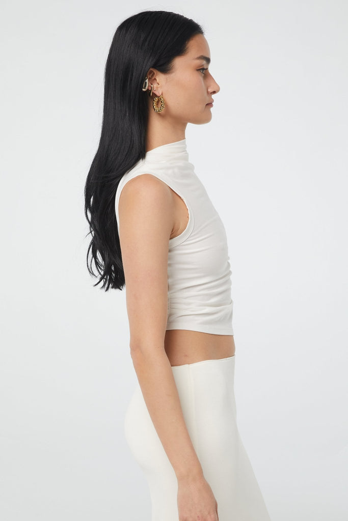 SELMA TANK TOP WHITE - The Line by K