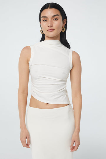 SELMA TANK TOP WHITE - The Line by K