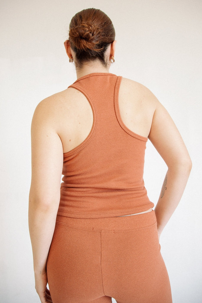 TATUM TANK TOP MARS ORANGE - The Line by K