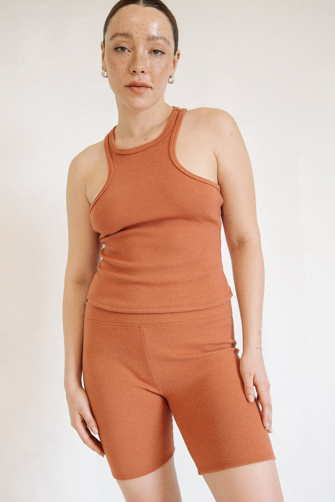 TATUM TANK TOP MARS ORANGE - The Line by K