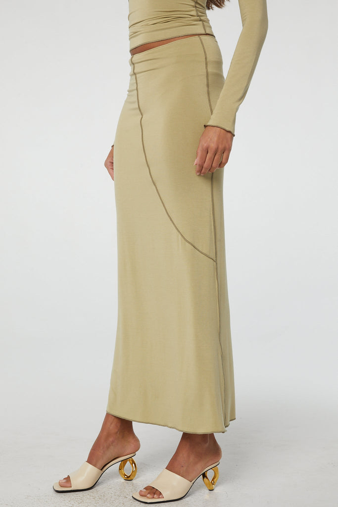 VANA SKIRT KHAKI - The Line by K