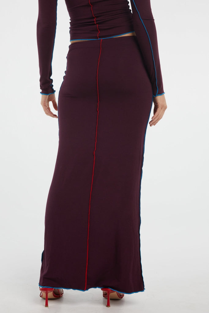 VANA SKIRT OXBLOOD - The Line by K