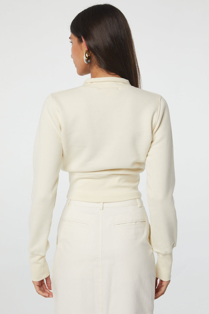 WYNSTON SWEATSHIRT VANILLA - The Line by K