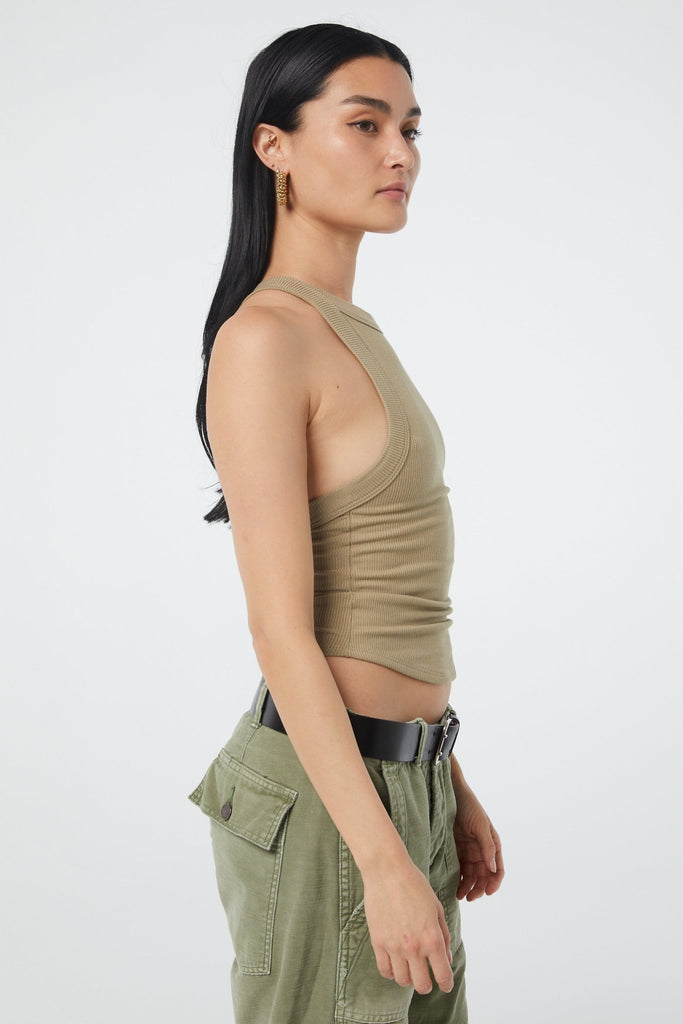 XIMENO TANK TOP ARTICHOKE - The Line by K