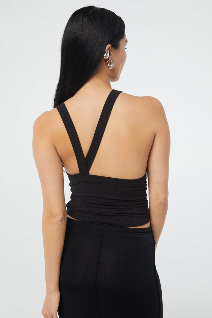 XIMENO TANK TOP BLACK - The Line by K