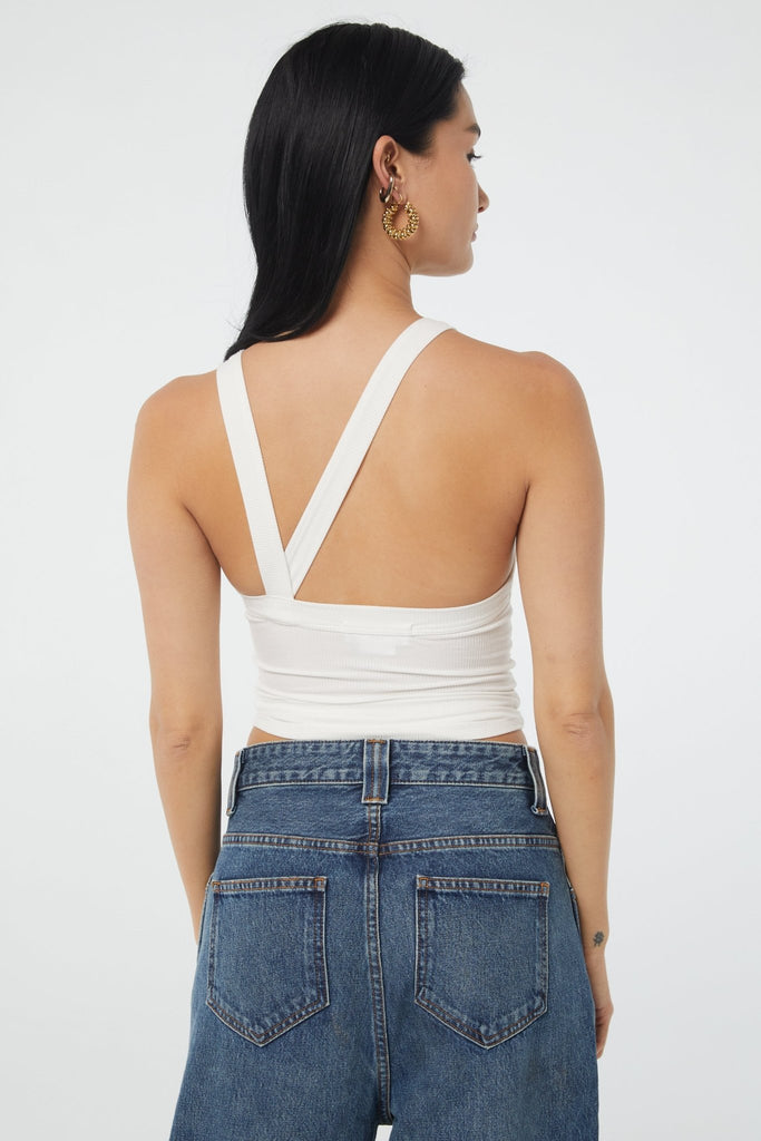 XIMENO TANK TOP WHITE - The Line by K